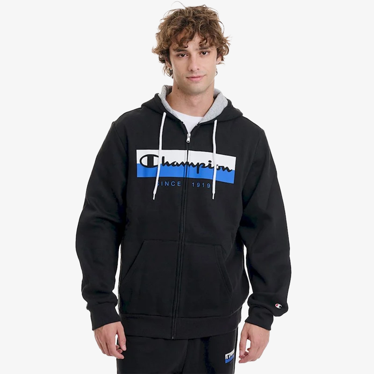 Champion Hooded Full Zip Sweatshirt