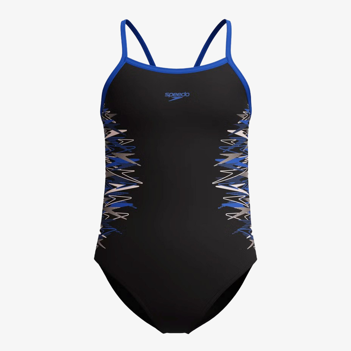Speedo PLMT TSTRP MSCLBCK 1PC BLK/BLU