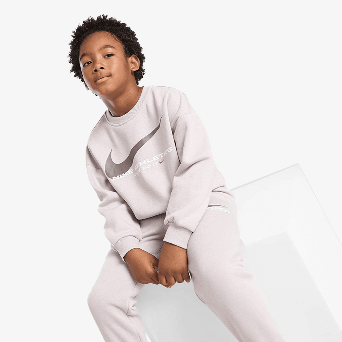 Nike NKB B NSW SWOOSH FLC CREW PANT thumbnail 3