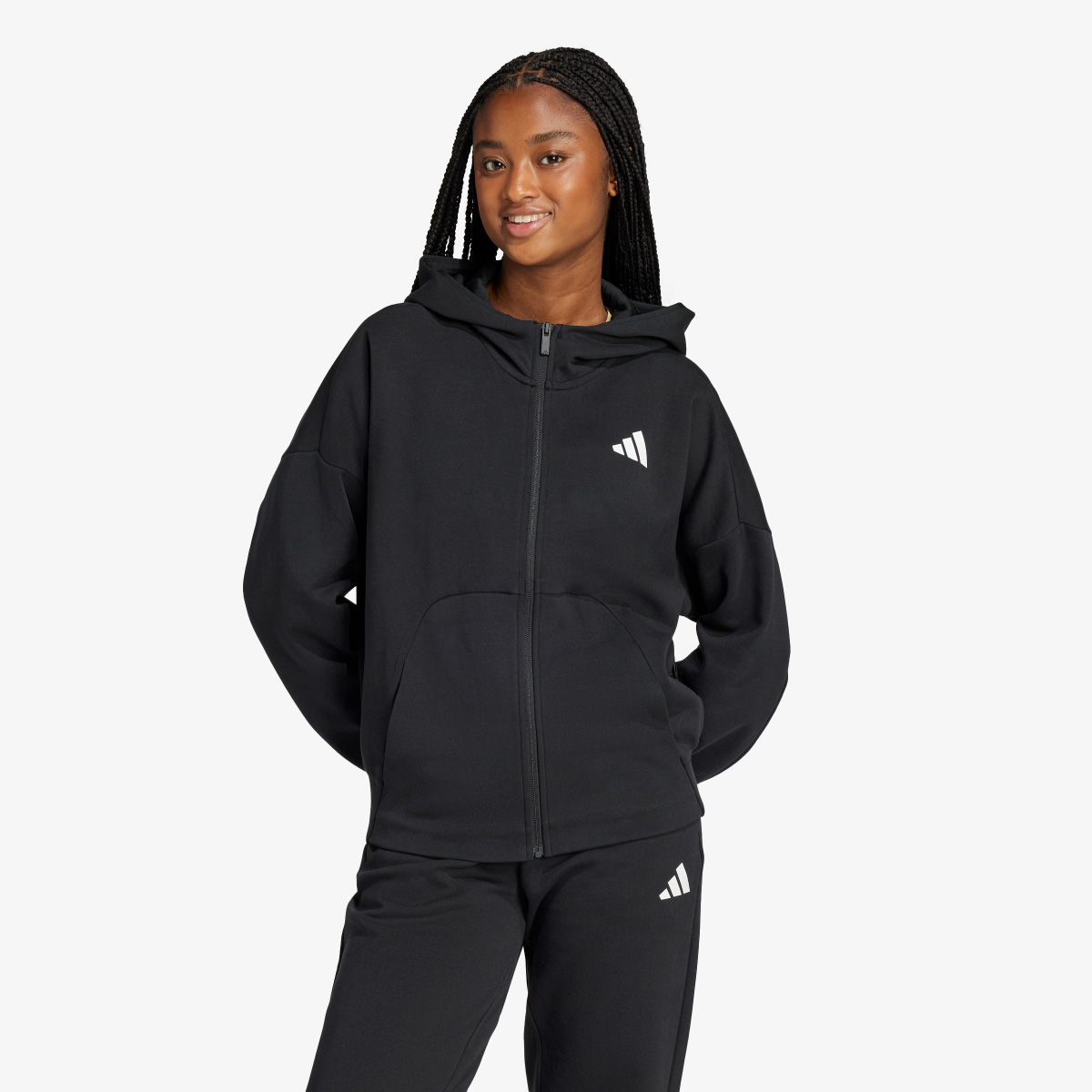 da-2masa　0527 adidas Future Icons Small Logo Full-Zip Hoodie | Sport Vision