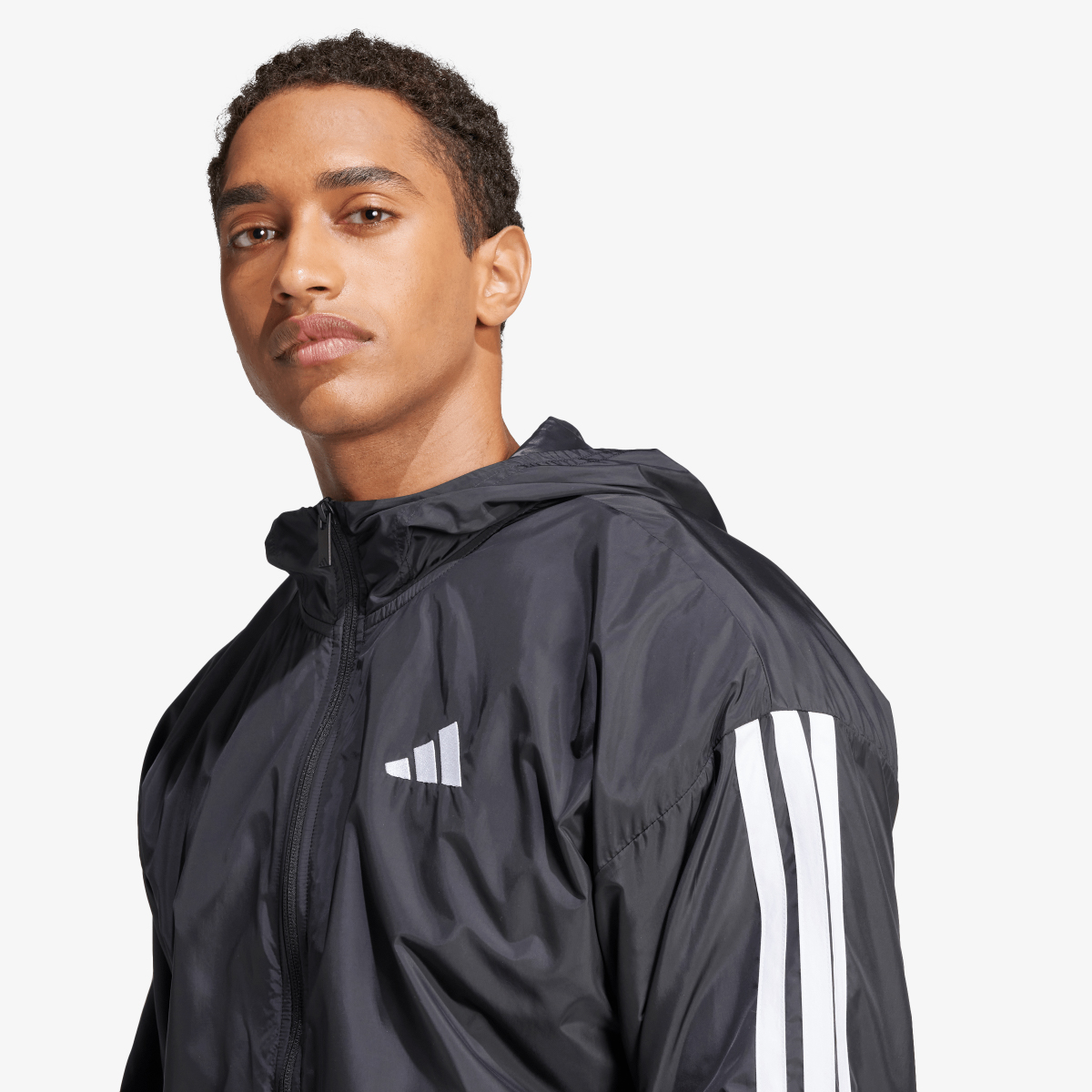 adidas Essentials 3-Stripes Windbreaker thumbnail 3