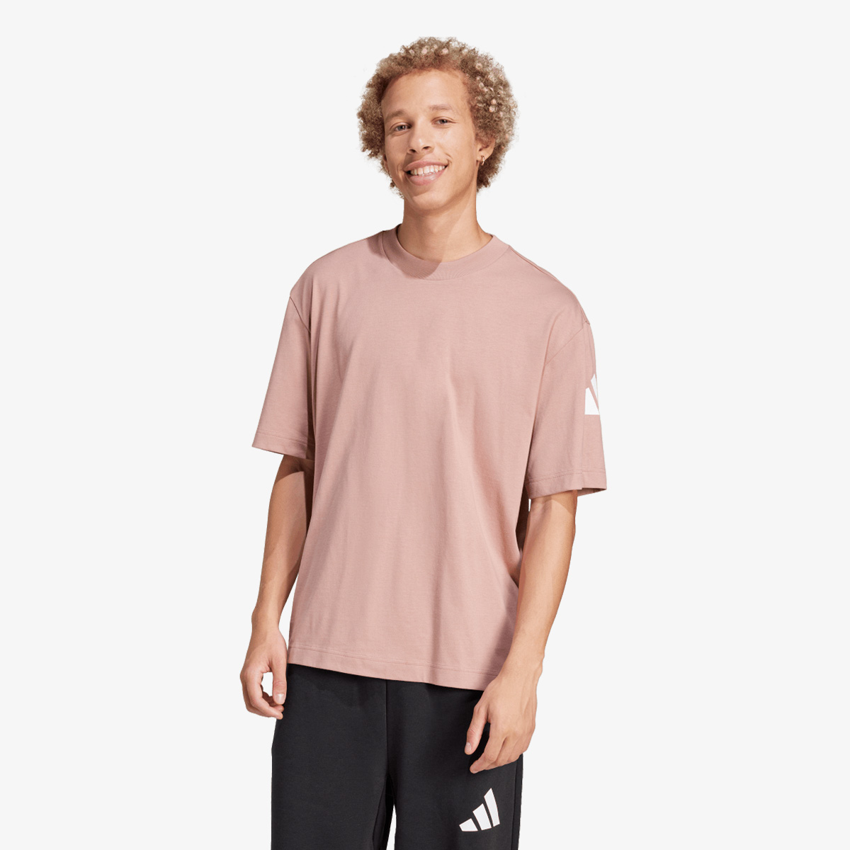 Essentials Loose Fit 3 Bar Logo Tee | Sport Vision - Shitja me