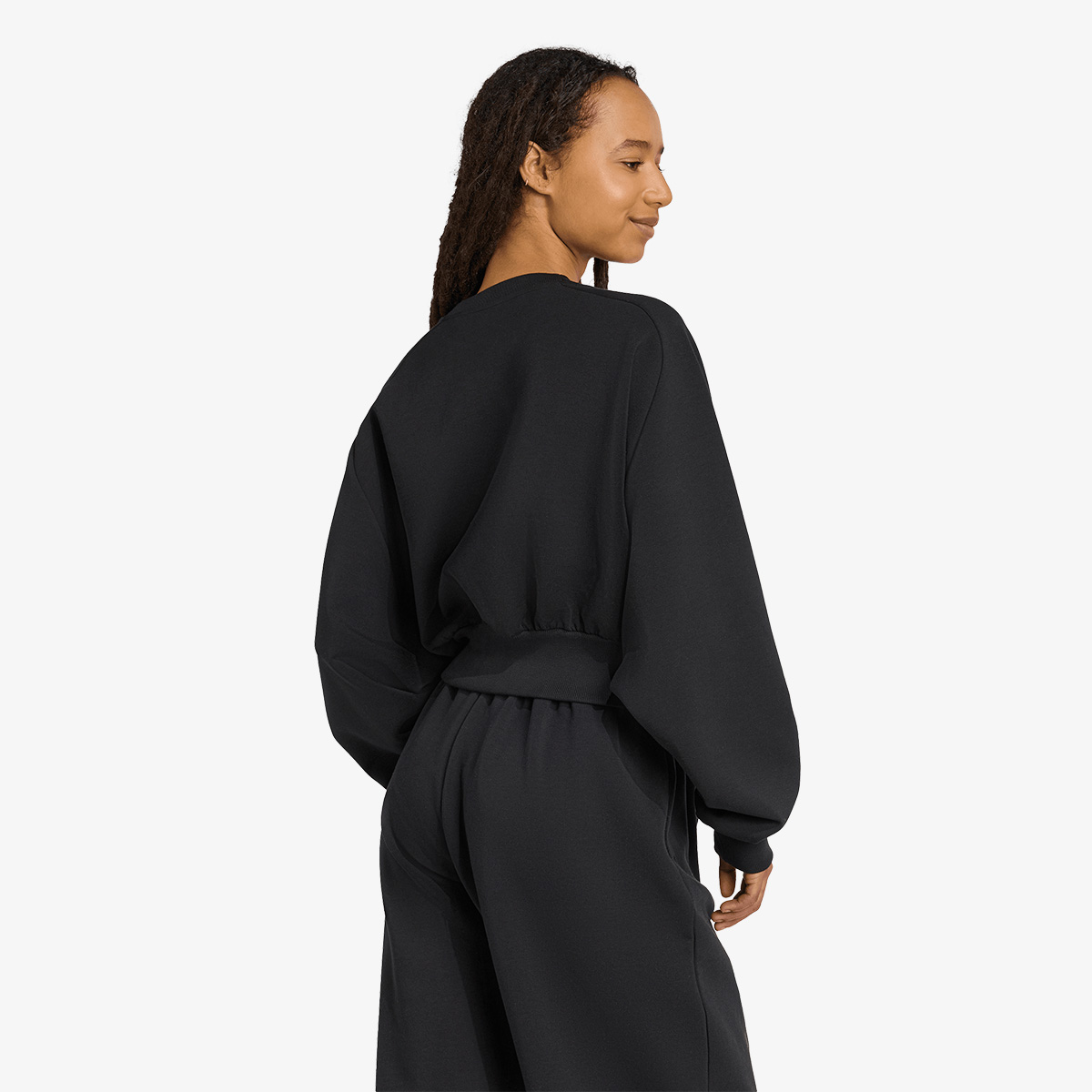 adidas Soft Lux Loose Sweatshirt thumbnail 2