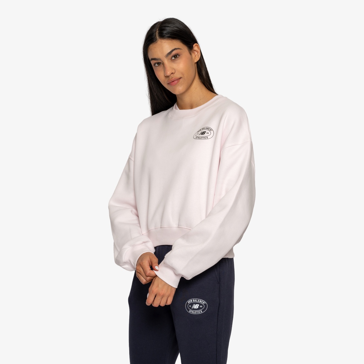 New Balance Reimagined Fleece Crew thumbnail 3