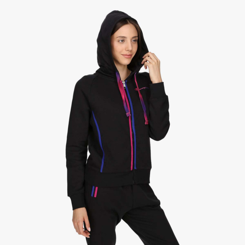 Champion HOODED FULL ZIP SWEATSHIRT 
