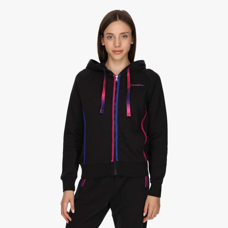 Champion HOODED FULL ZIP SWEATSHIRT 