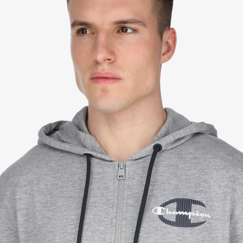 Champion Big Logo Full Zip Hoody 