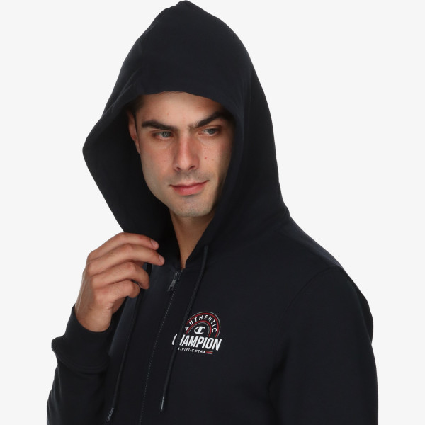 Champion Hooded Full Zip Sweatshirt 