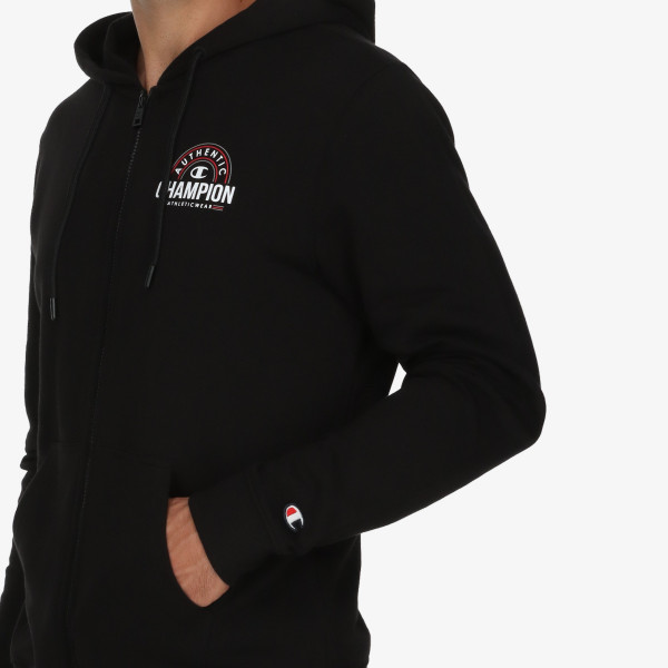 Champion Hooded Full Zip Sweatshirt 