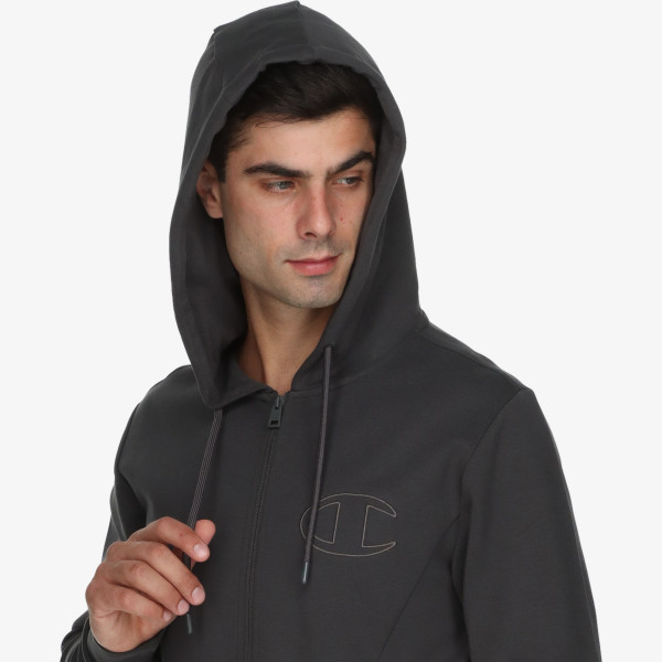 Champion Hooded Full Zip Sweatshirt 