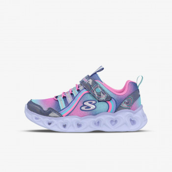 Skechers Heart Lights - Rainbow Lux 