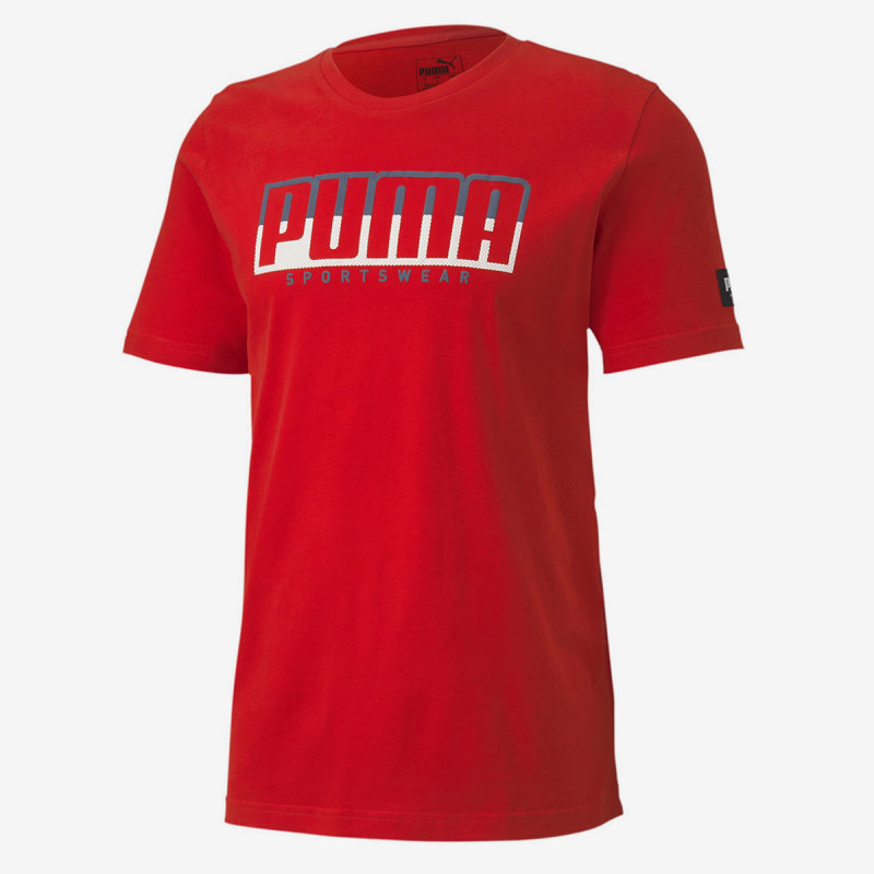 Puma PUMA ATHLETICS TEE BIG LOGO 