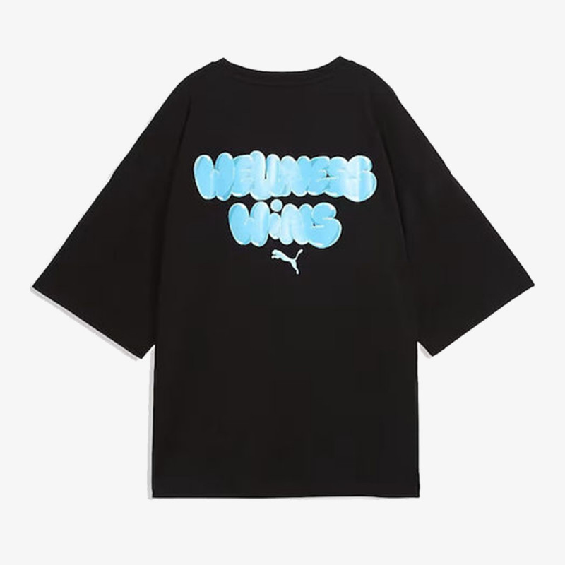 Puma PUMA GRAPHICS BUBBLEOVERSIZED TEE 