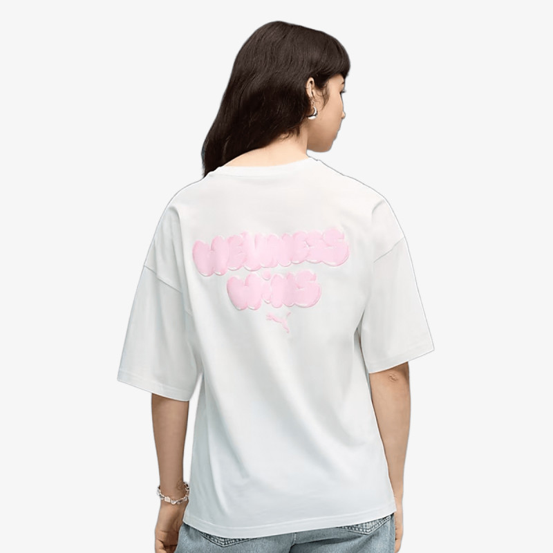 Puma PUMA GRAPHICS BUBBLEOVERSIZED TEE 