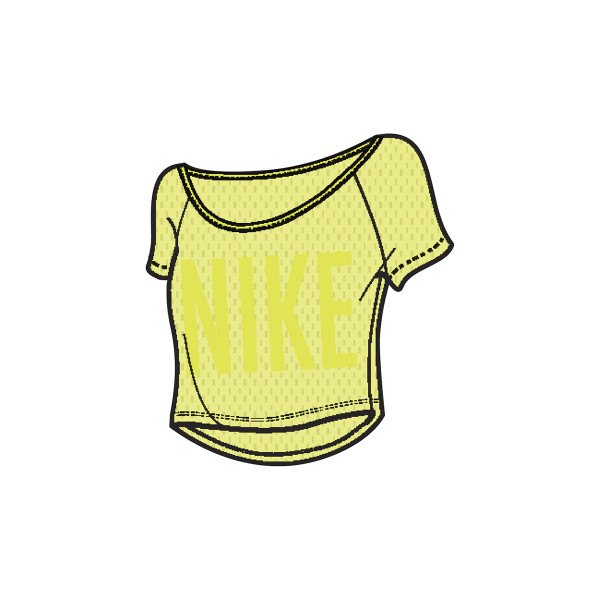 Nike NIKE GRX MESH CROP TOP 