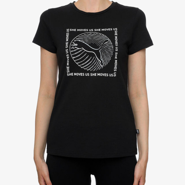 Puma GRAPHICS She Moves Us Tee 