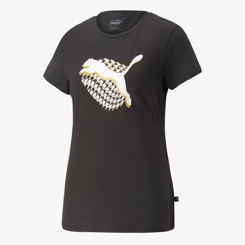 Puma PUMA GRAPHICS Houndstooth Tee 