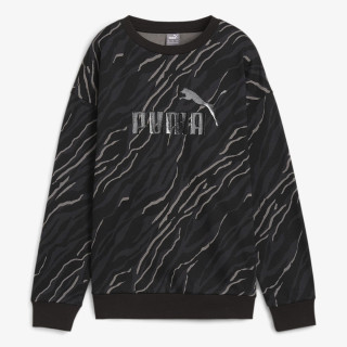 Puma PUMA ESS+ ANIMAL AOP Crew FL 
