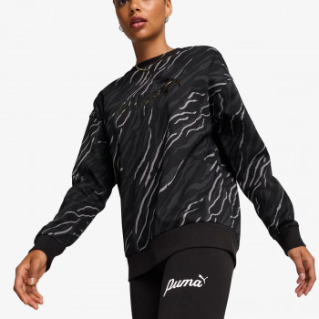 Puma PUMA ESS+ ANIMAL AOP Crew FL 