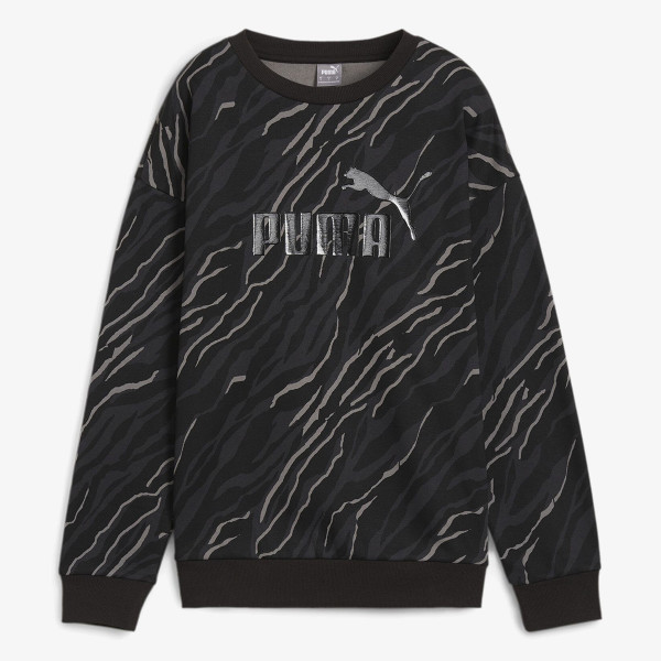 Puma PUMA ESS+ ANIMAL AOP Crew FL 