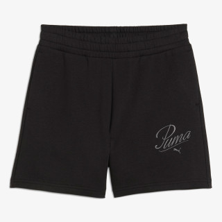 Puma ESS SCRIPT HIGH-WAIST SHORTS 5