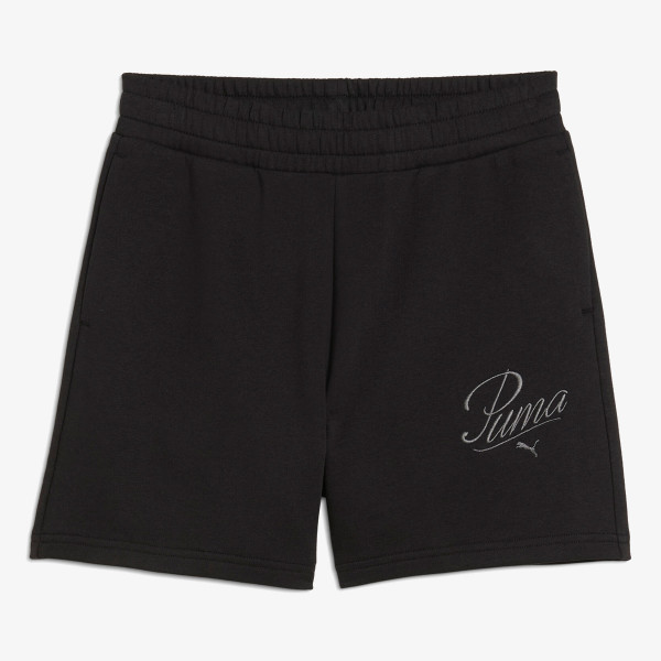 Puma ESS SCRIPT HIGH-WAIST SHORTS 5