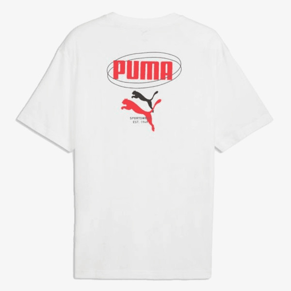 Puma PUMA GRAPHIC BACK TEE 