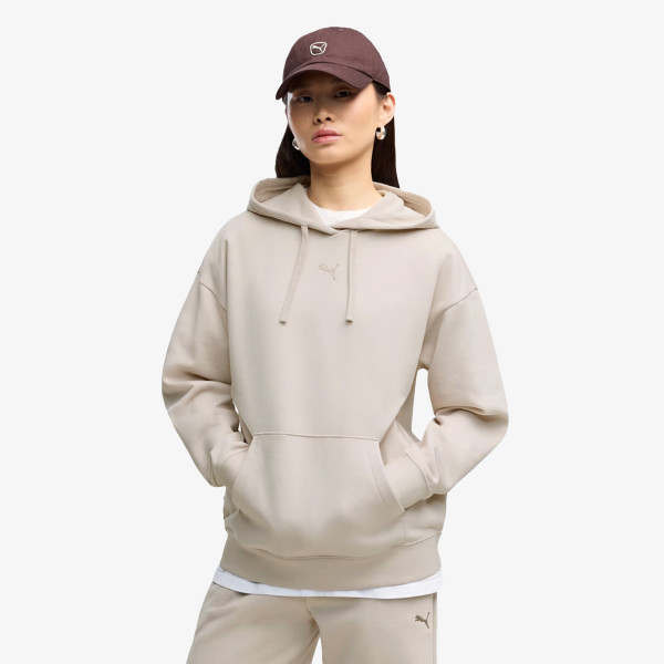 Puma ESS Centered Cat Logo Relaxed Hoodie FL 