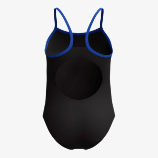 Speedo PLMT TSTRP MSCLBCK 1PC BLK/BLU 