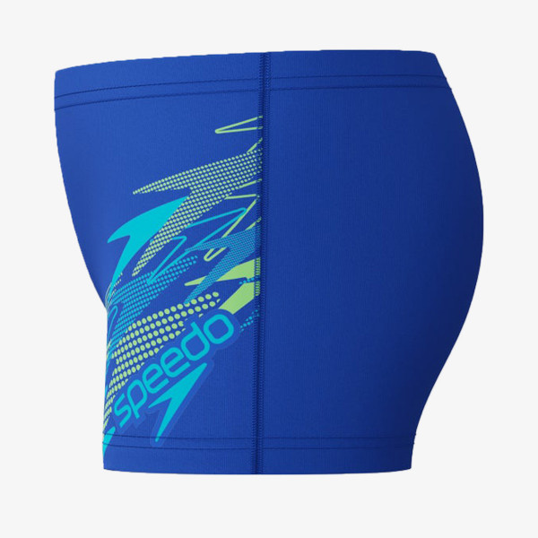 Speedo MEDLEY LOGO AQUASHORT BLU/LTGRN 