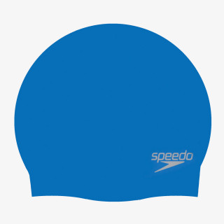 Speedo Plain Moulded Silicone Cap 