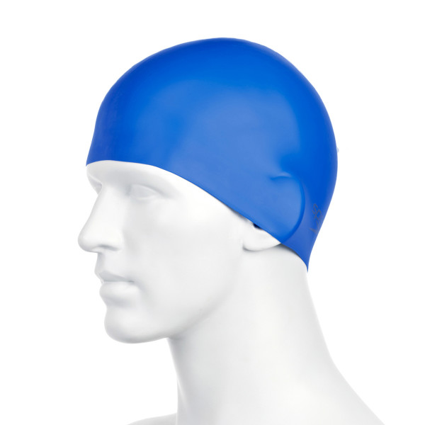 Speedo Plain Moulded Silicone Cap 