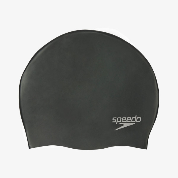 Speedo Plain Moulded Silicone Cap 