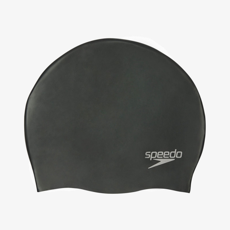 Speedo Plain Moulded Silicone Cap 