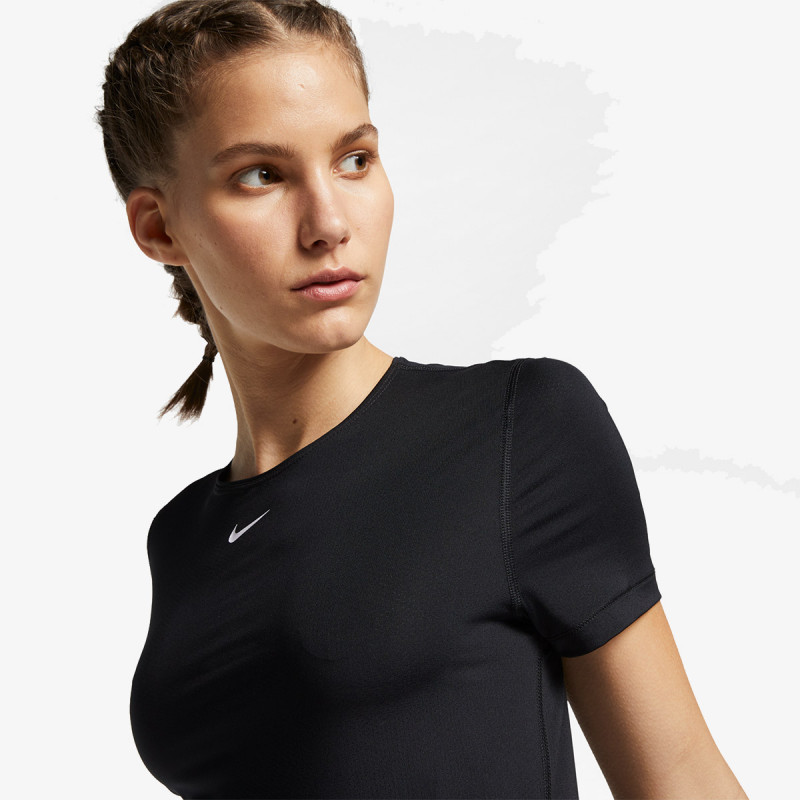 Nike w np top ss all over mesh clearance