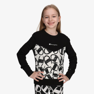 CHAMPION Bluza GIRLS ROCH INSP CREWNECK 