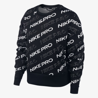 Nike W NP CLN FLEECE CREW PRT 