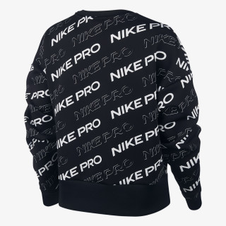 Nike W NP CLN FLEECE CREW PRT 