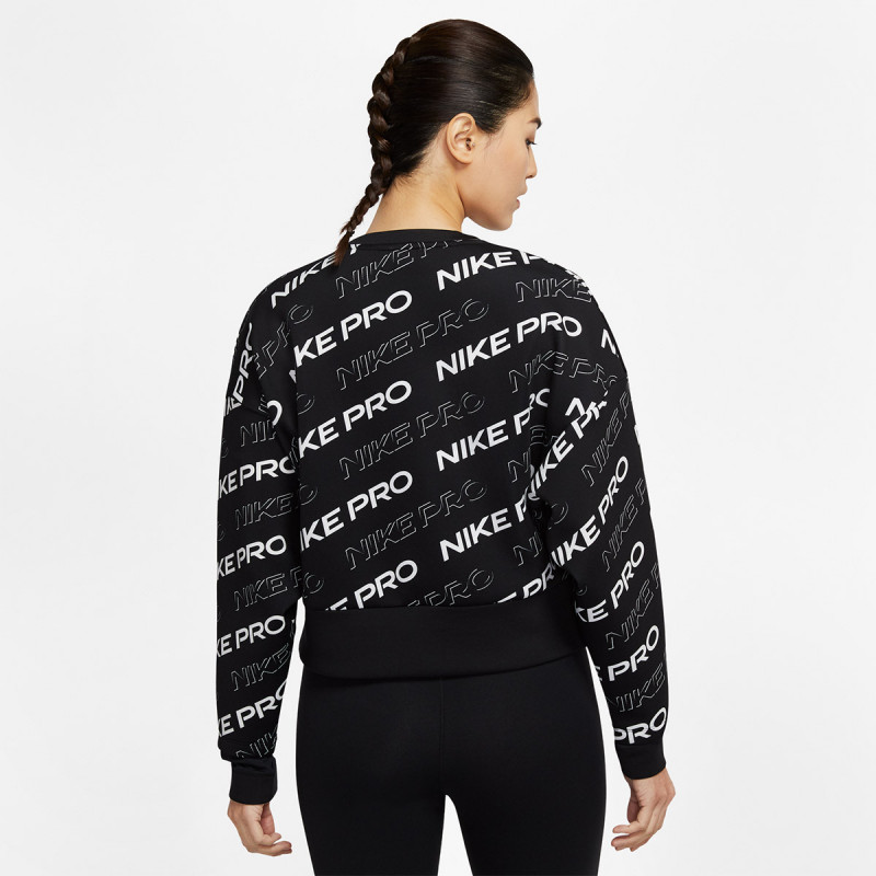 Nike W NP CLN FLEECE CREW PRT 