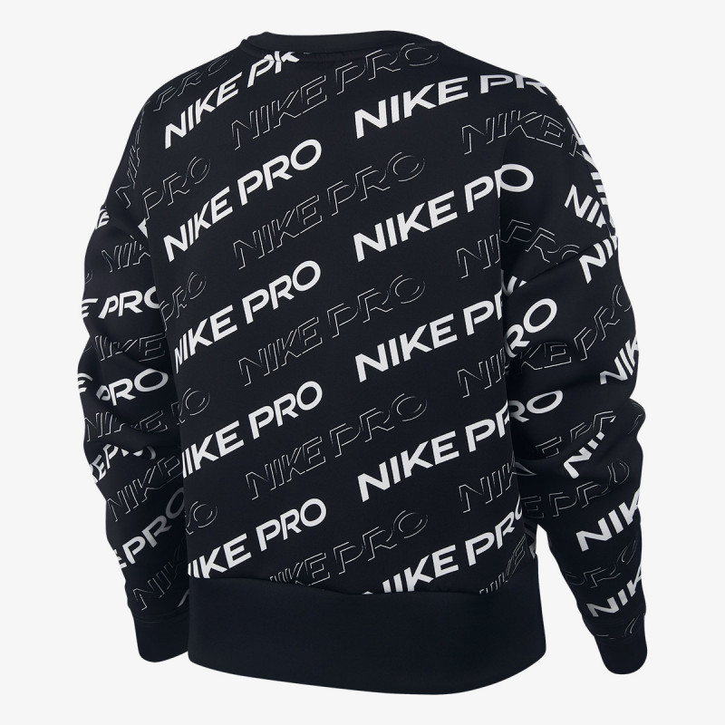 Nike W NP CLN FLEECE CREW PRT 