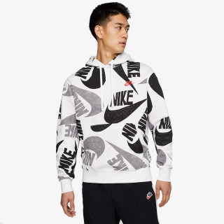 Nike M NSW CLUB HOODIE PO BB AOP 1 