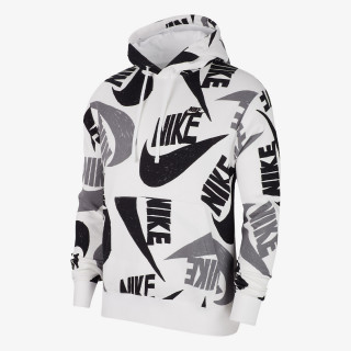 Nike M NSW CLUB HOODIE PO BB AOP 1 