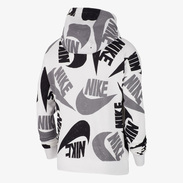 Nike M NSW CLUB HOODIE PO BB AOP 1 