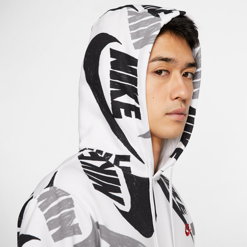 Nike M NSW CLUB HOODIE PO BB AOP 1 Sport Vision Shitja me pakice e aksesoreve sportiv Sport Vision