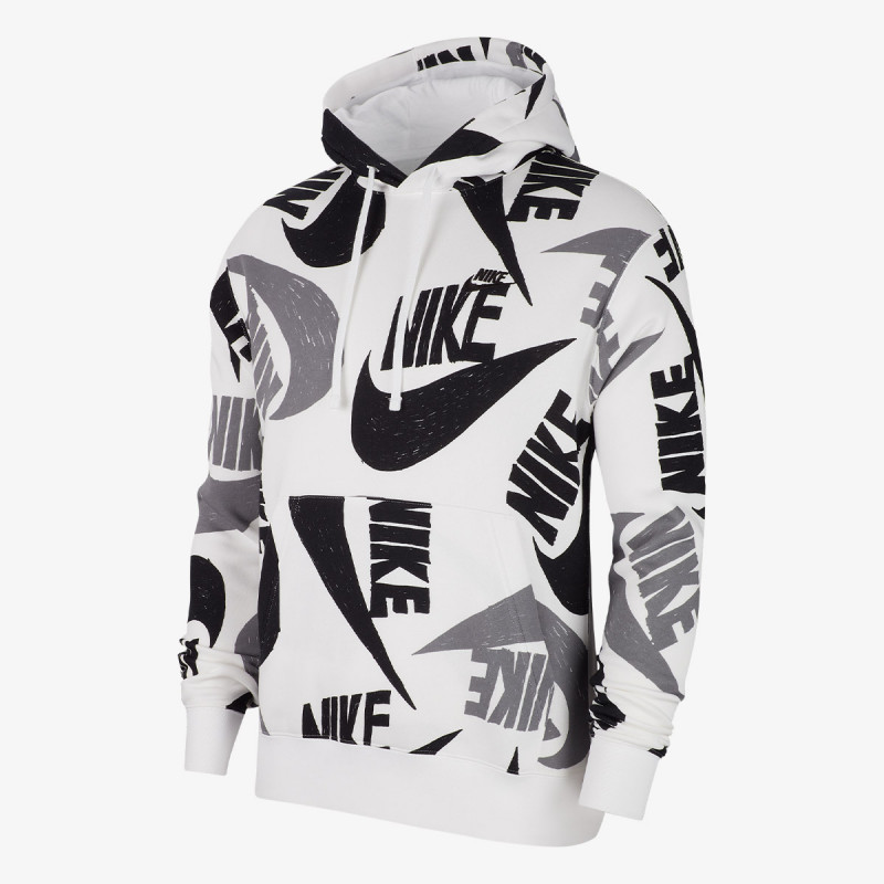 Nike M NSW CLUB HOODIE PO BB AOP 1 