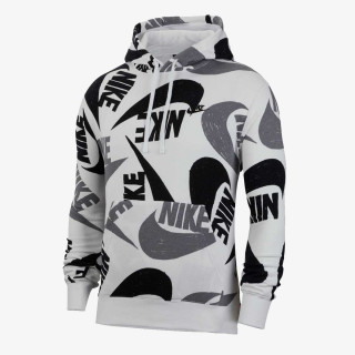 Nike M NSW CLUB HOODIE PO FT AOP 1 