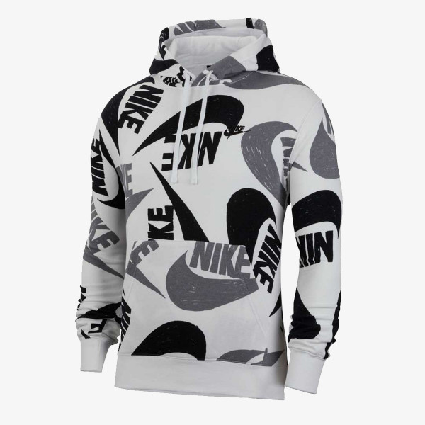 Nike M NSW CLUB HOODIE PO FT AOP 1 
