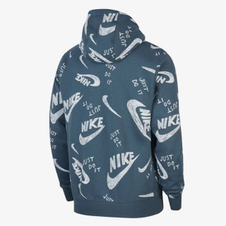 Nike M NSW CLUB HOODIE PO BB AOP 1 