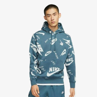 Nike M NSW CLUB HOODIE PO BB AOP 1 