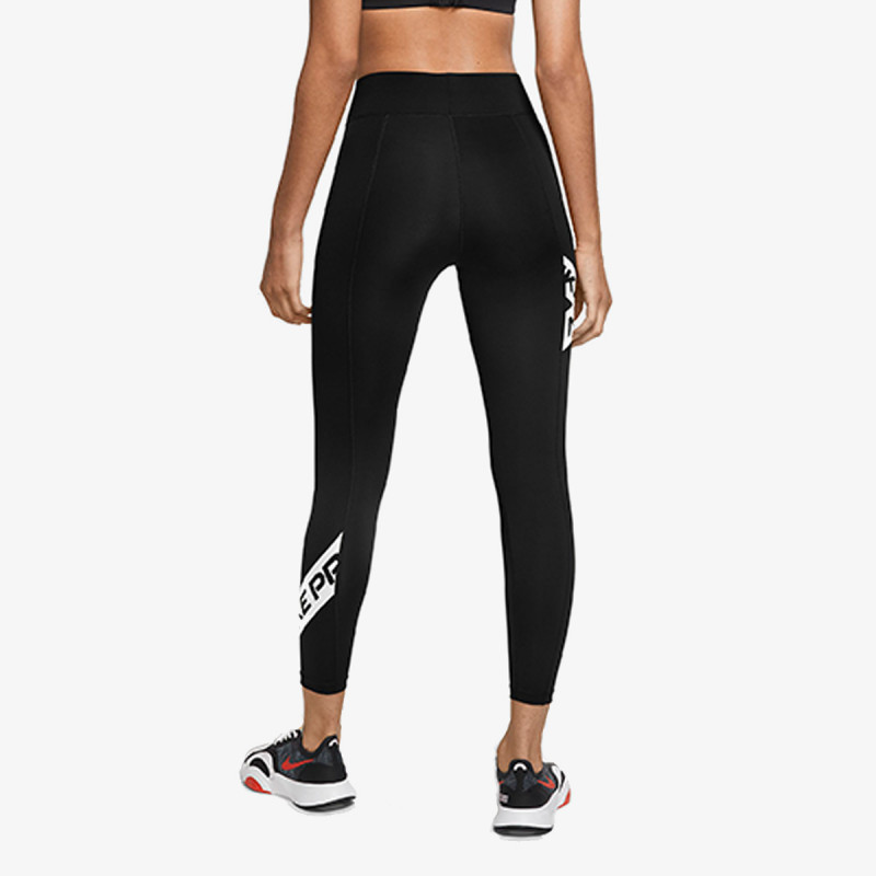 Nike W NP TIGHT 7/8 PP3 TROMPE L 